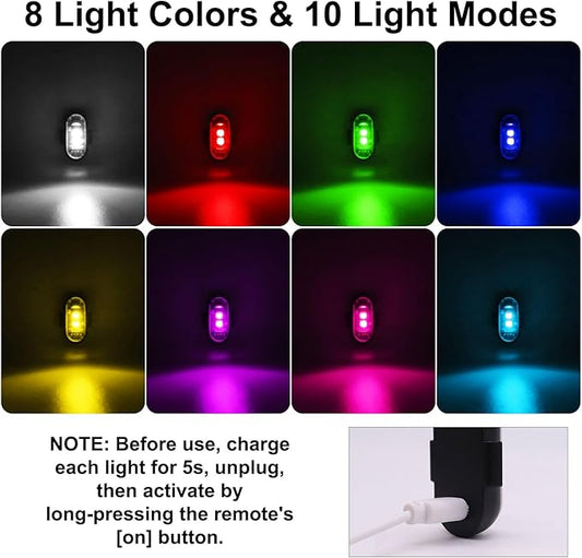 RGB LED Strobe Lights